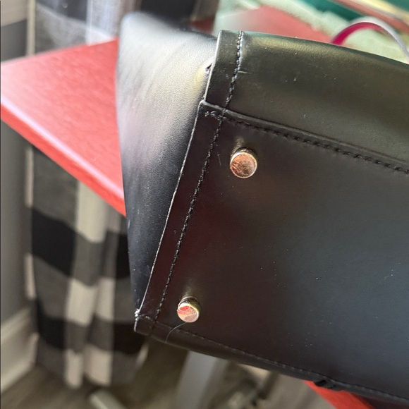 Kate Spade Black Tote with Pink Interior - Picture 4 of 6